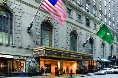 The Roosevelt Hotel buitenkant